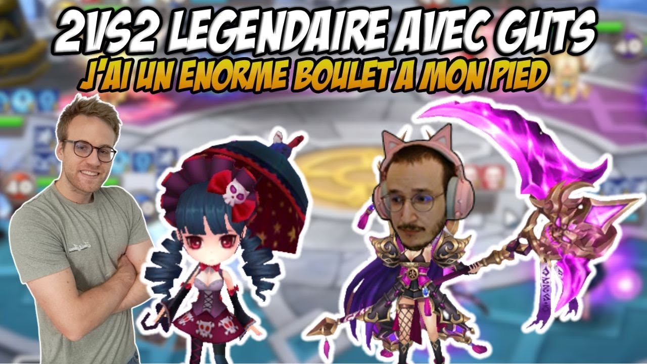 2vs2 RTA LEGENDAIRE AVEC GUTS: JE DOIS FAIRE TOUT LE BOULOT ! - Summoners war