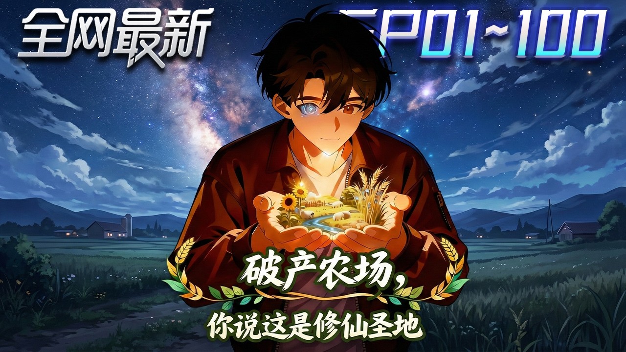 ⚡【首播漫剧】《破产农场你说这是修仙圣地》💥第1~100集： 農產品自帶神秘能量，富豪瘋搶、各國覬覦，他用一座農場撬動世界格局！#修仙 #ai漫剧 #動畫 #繫統 #末世 #小欣说文