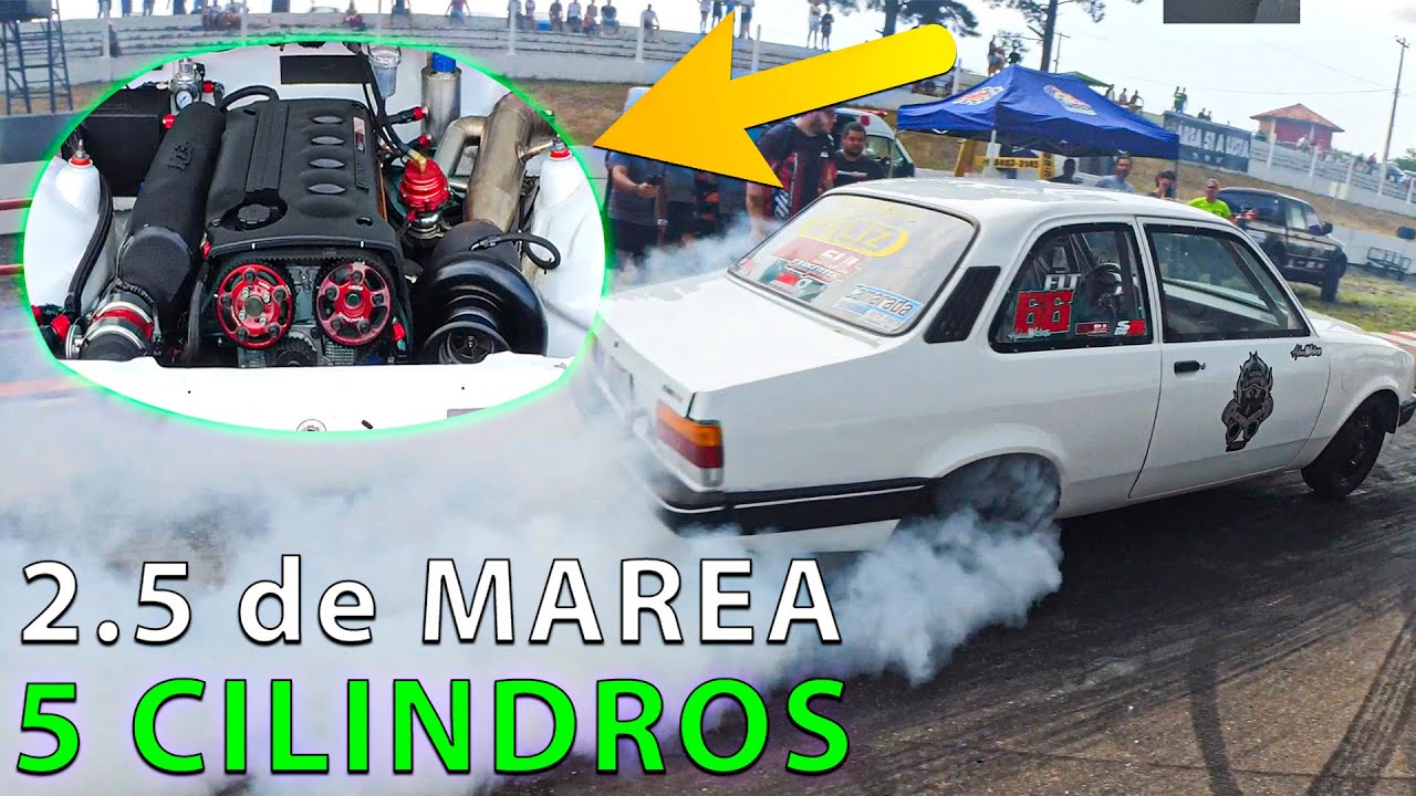 CHEVETTE COM MOTOR DE MAREA 2.5 TURBO