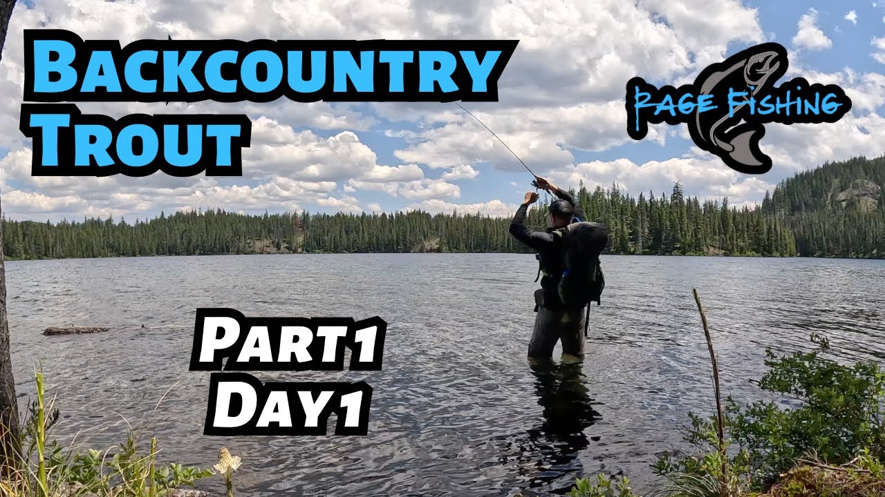 BACKCOUNTRY TROUT PART 1 - DAY 1 - SOLO 3 DAY WILDERNESS BACKPACKING IN OREGON WILDERNESS - 2025