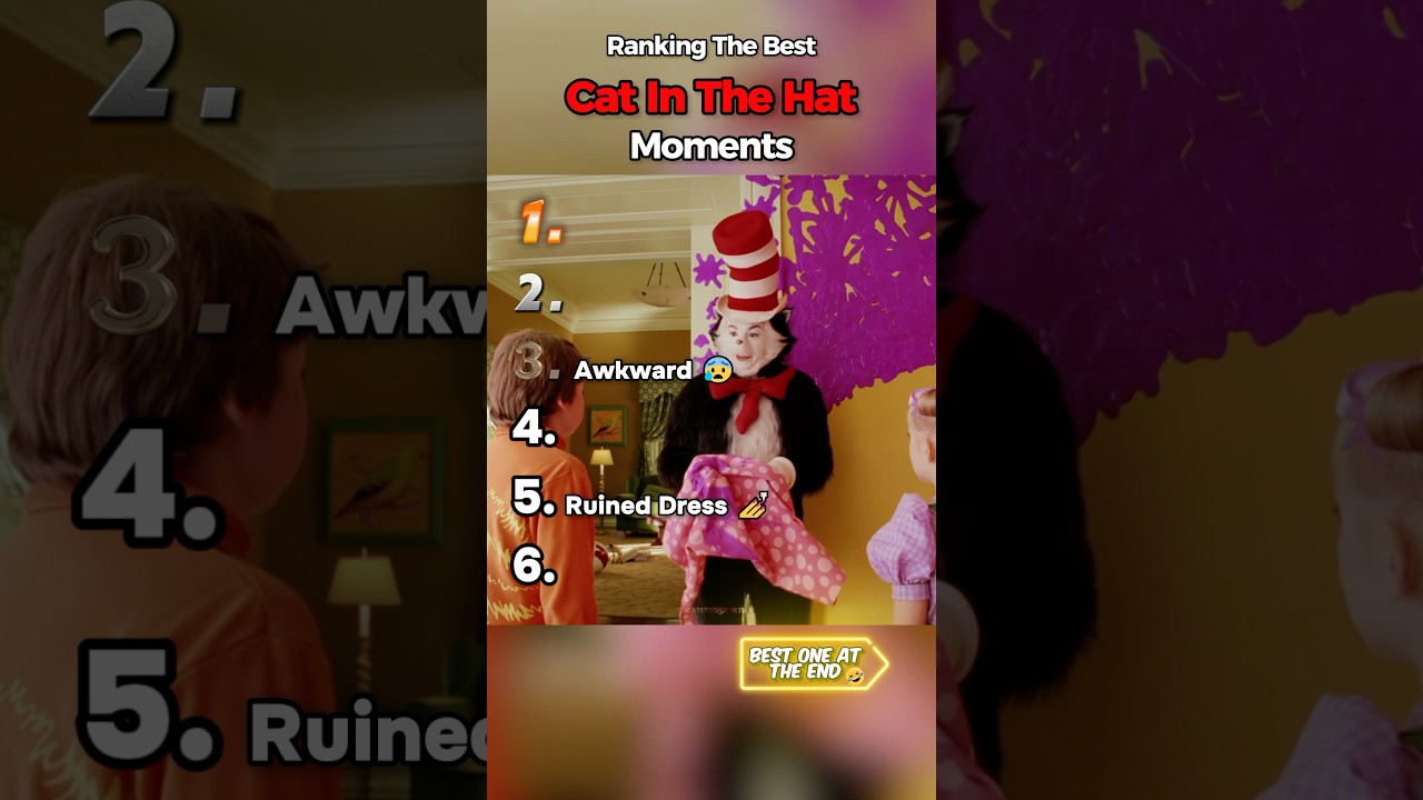 Ranking The Best Cat In The Hat Moments