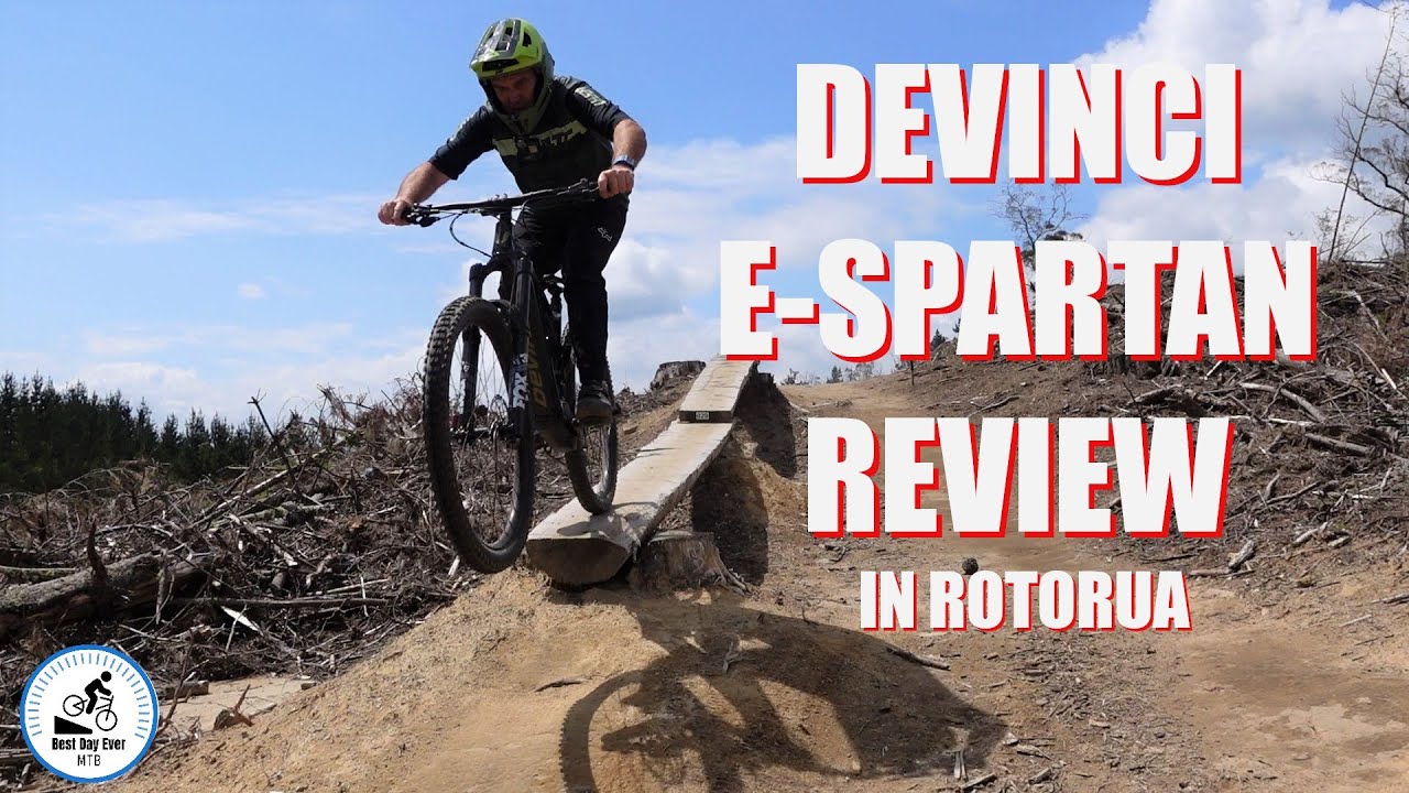 Devinci E-Spartan Review in Rotorua.