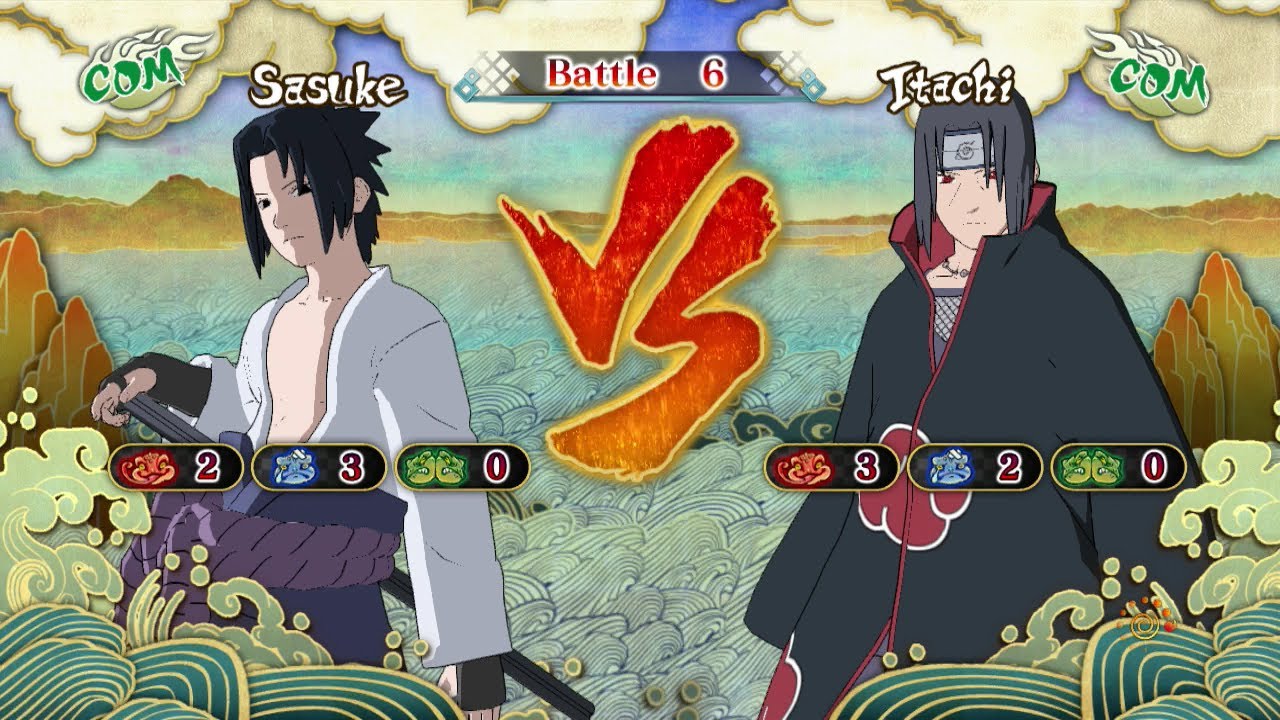 Naruto Shippuden: Ultimate Ninja Storm 3, Sasuke Uchiha VS Itachi Uchiha!