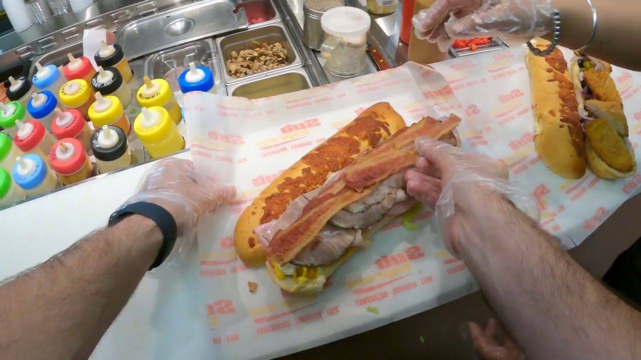 Discover the Unseen Side of Restaurants from a New Point of View - Sub Express POV - Club Sandwich