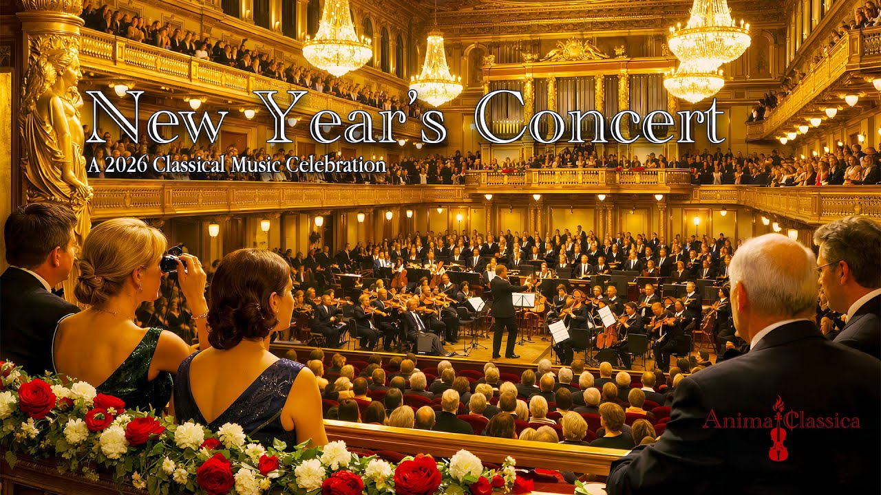 New Year's Concert - The Best Classical Music Waltzes, Marches and Polkas to Start the 2026