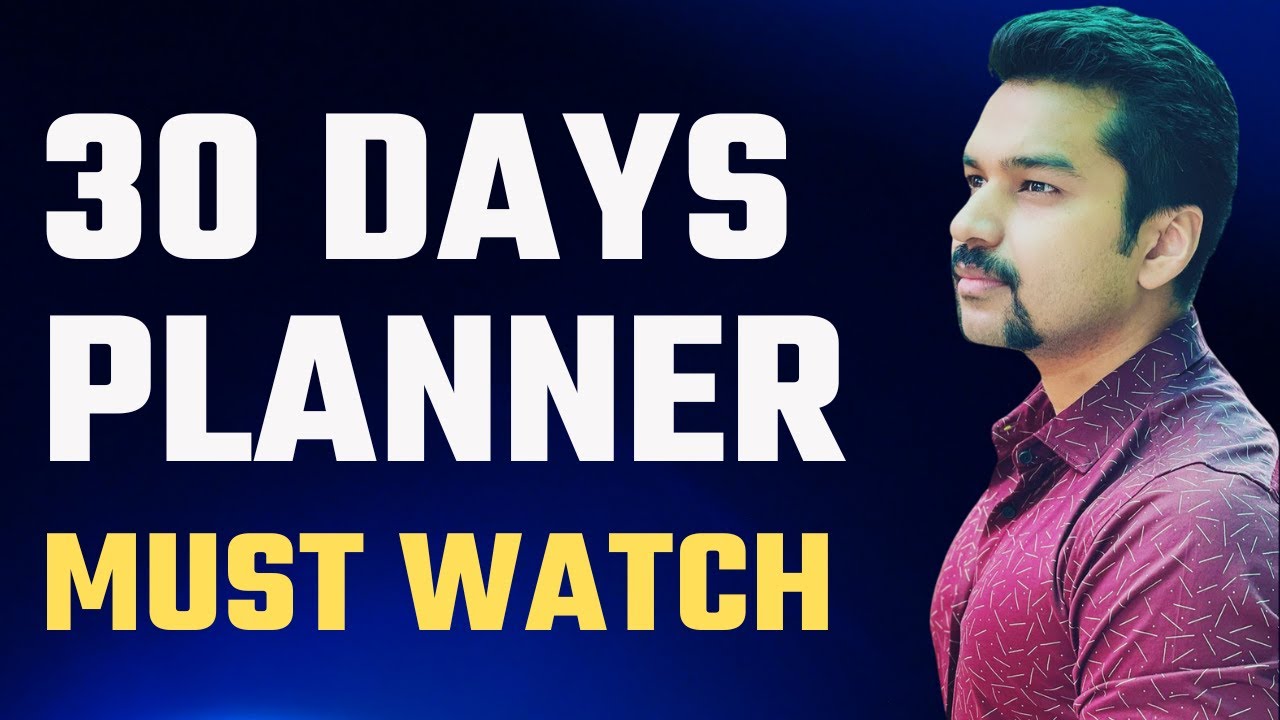 30 Days PLANNER for 