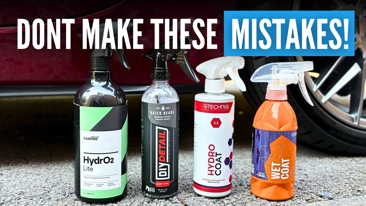 8 ESSENTIAL Tips for Spray & Rinse Sealants