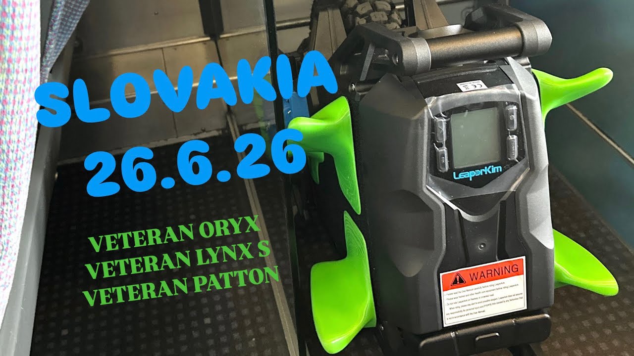 V&yacute;let na před chv&iacute;l&iacute; rozbalen&eacute;m VETERAN LYNX S