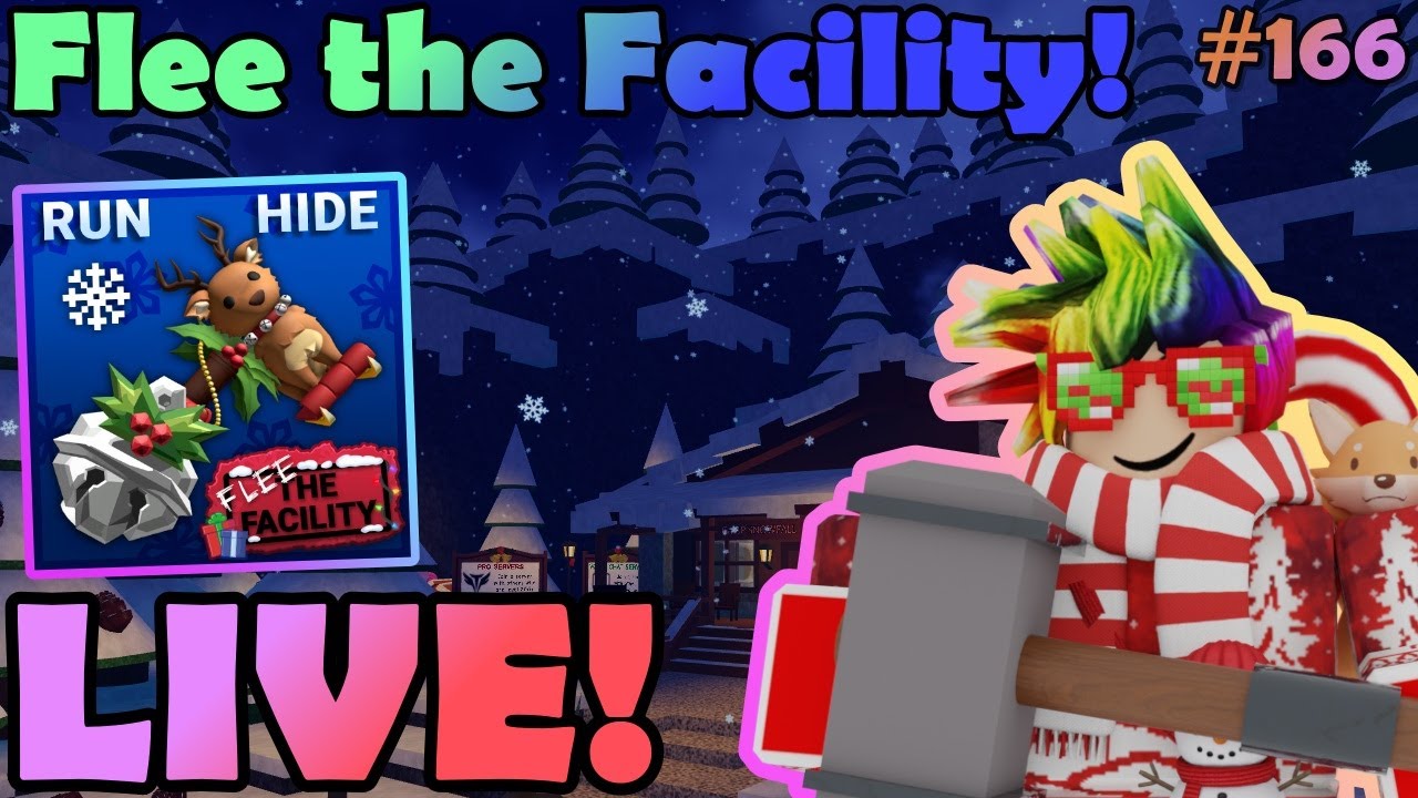 ☃️ CHRISTMAS UPDATE ☃️ - Flee the Facility Live 166