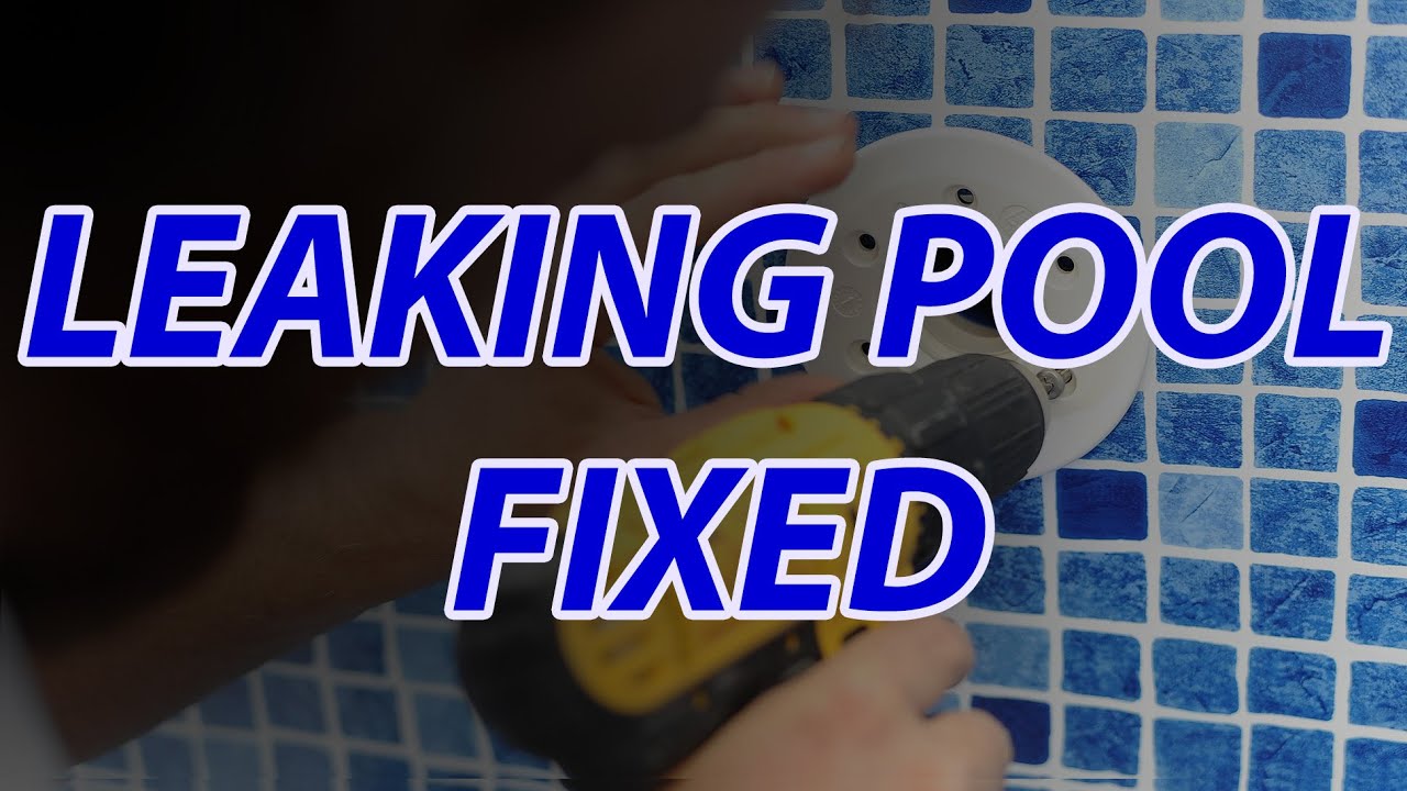 Swimming pool renovation with liner