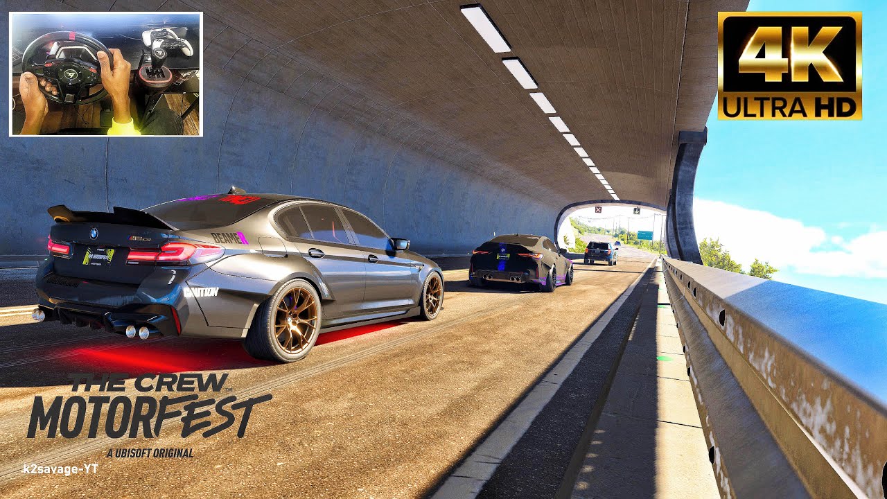 BMW M5 CS 1000HP | BMW M4 LIBERTYWALK | The Crew Motorfest | Thrustmaster T128 SteeringWheel/shifter