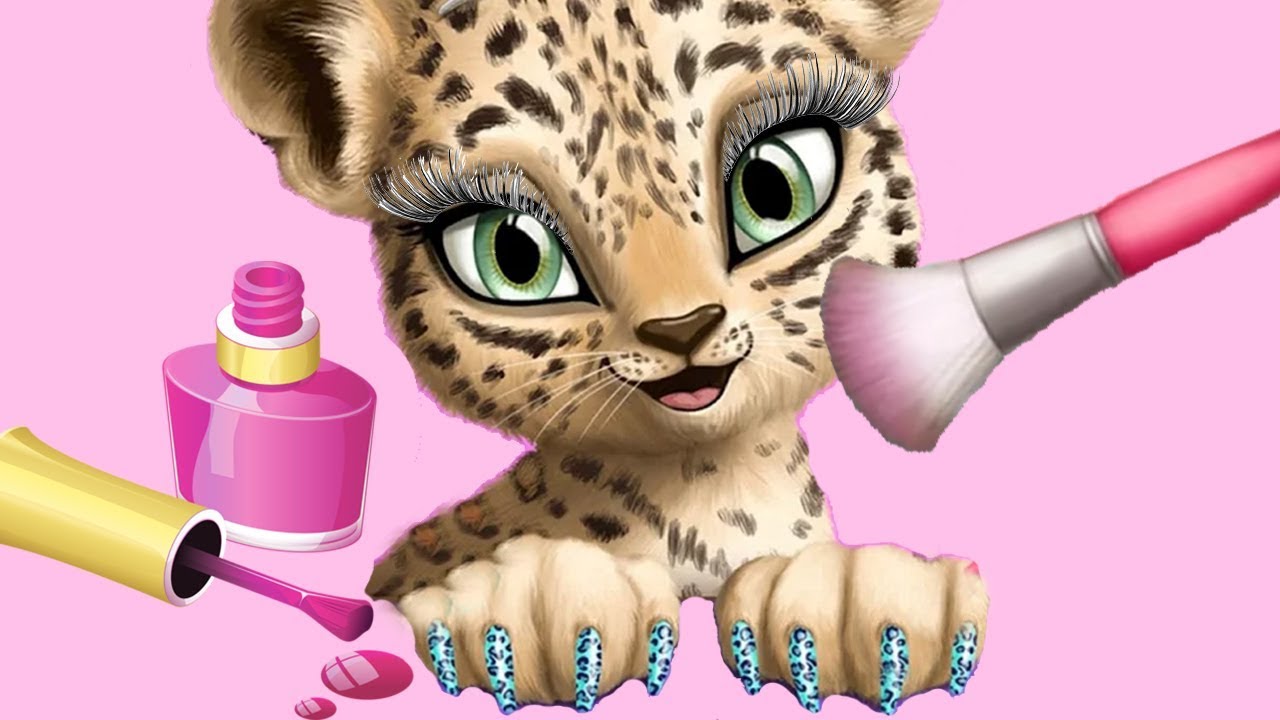 Kids Learn Animal Makeover Game with Jungle Animal Hair Salon | Best Games For Kids