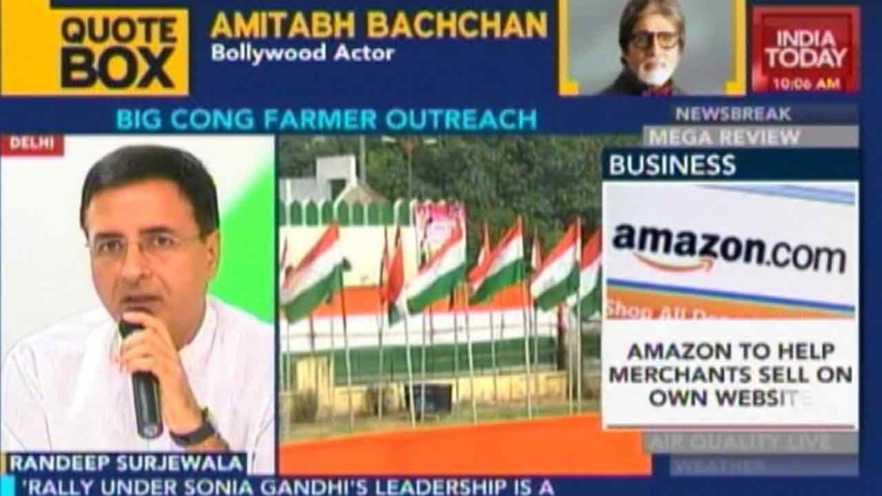 Congress To Address 'Kisan Mazdoor Samman Rally'