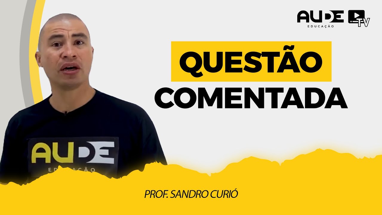 PRÉ VESTIBULAR - QUESTÃO DE MATEMÁTICA (RESOLVIDA) | PROF. SANDRO CURIÓ
