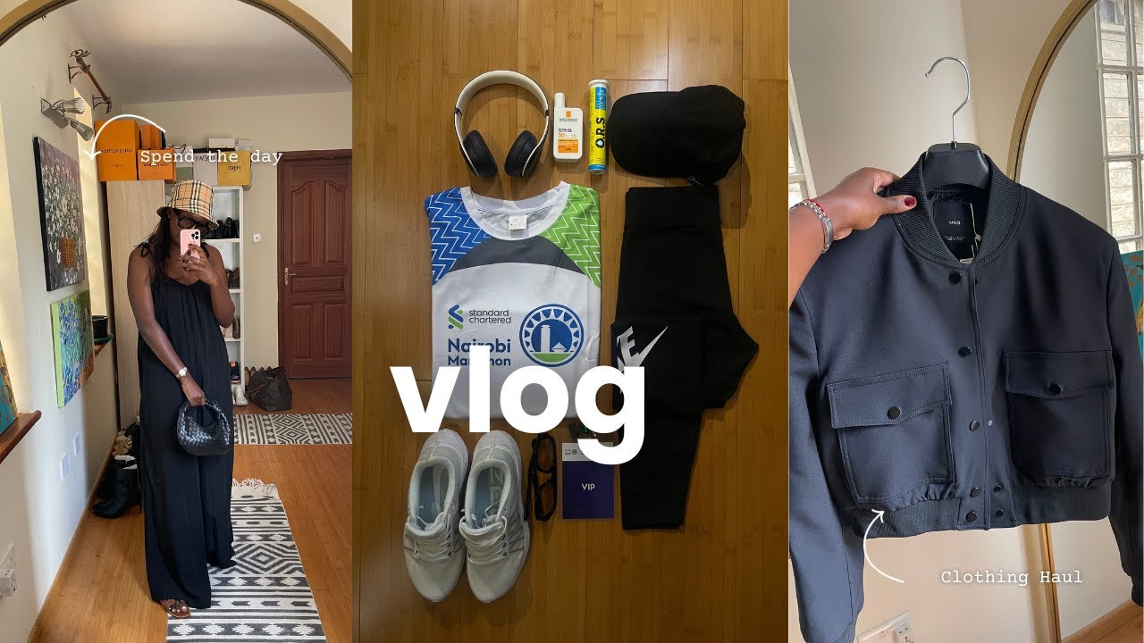 VLOG | NEW IN H&M | STANDARD CHARTED MARATHON & MORE