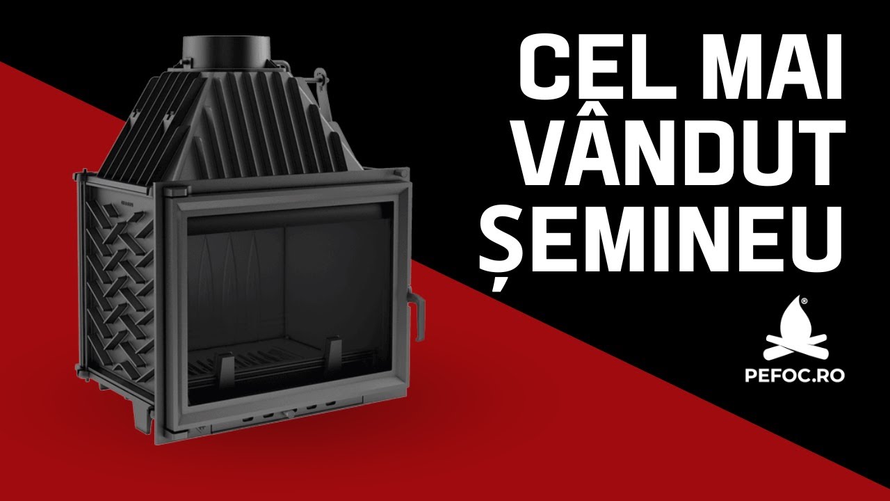 Z160 - Cel mai vandut semineu pe lemne din fonta din catalogul PeFoc