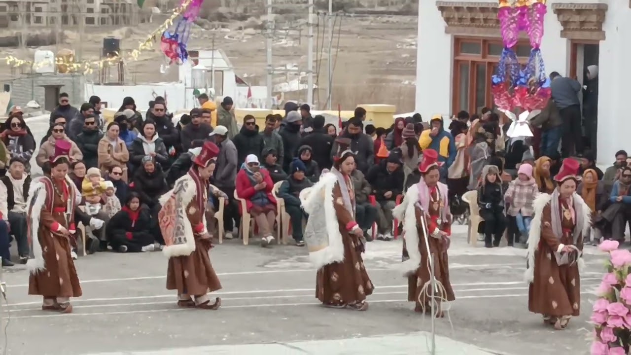 Koshen dance.।। Ladakhi song performed by Ama tsogspa during Republic Day 2026 at Diskit Nubra