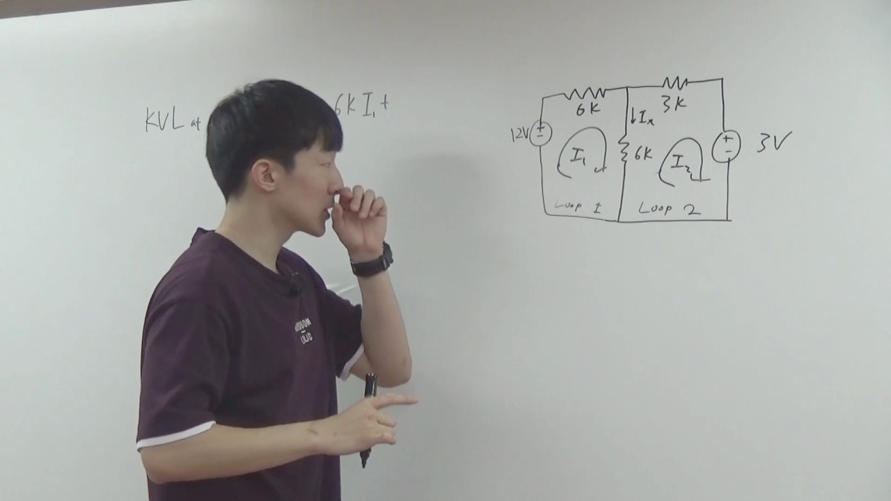 마디해석법 & 망로해석법 (Nodal analysis and Loop analysis) by hsh1126