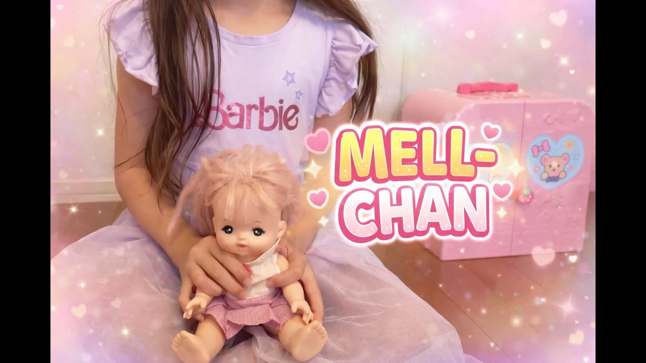 Mell-chan Helps Friends!  🌸 | Elsa (Frozen), Yuka & Ao-kun | English Doll Play