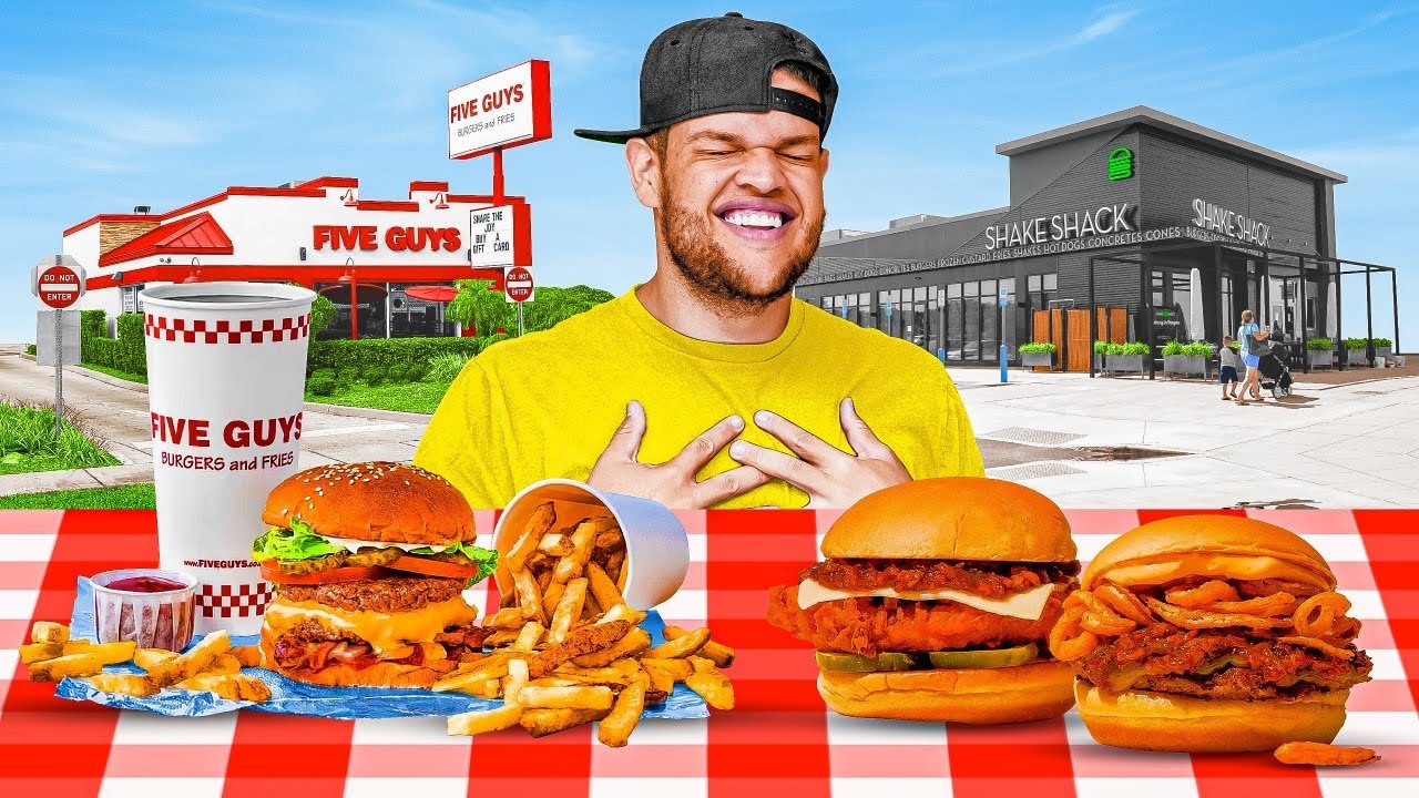 FIVE GUYS vs SHAKE SHACK OS MELHORES ‹ EduKof ›