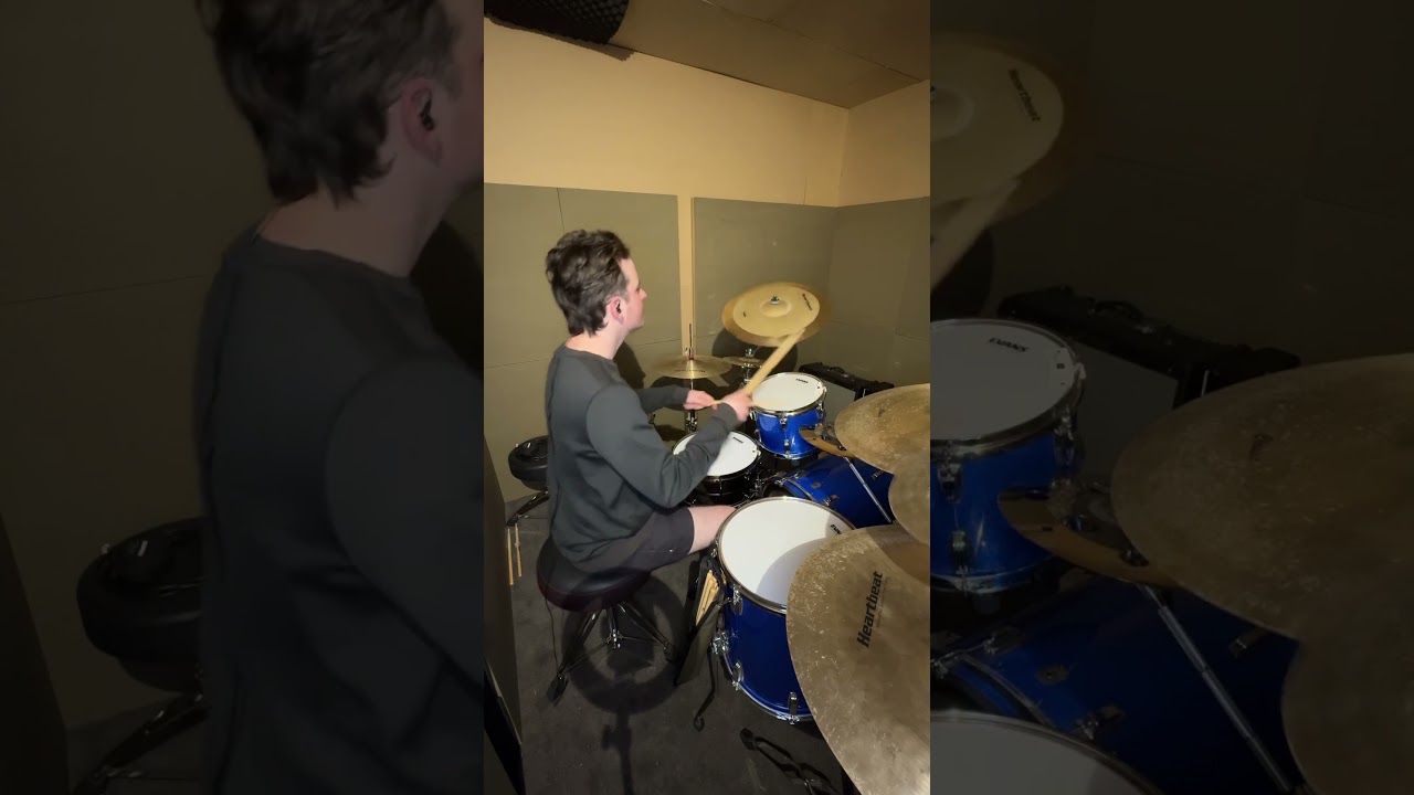 #heartbeatcymbals #ludwigdrums #bigsoundpercussion #evansheads #drummer #drums #shorts