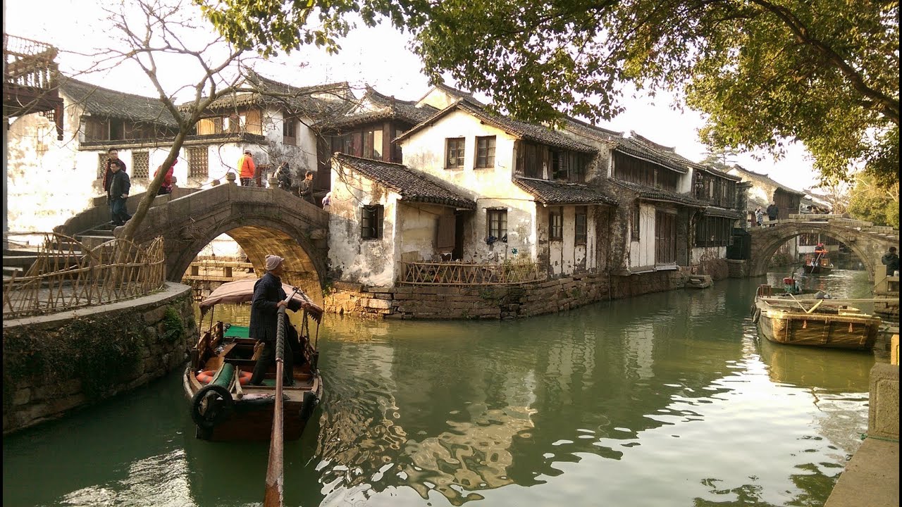 Zhouzhuang water town, сказочный город
