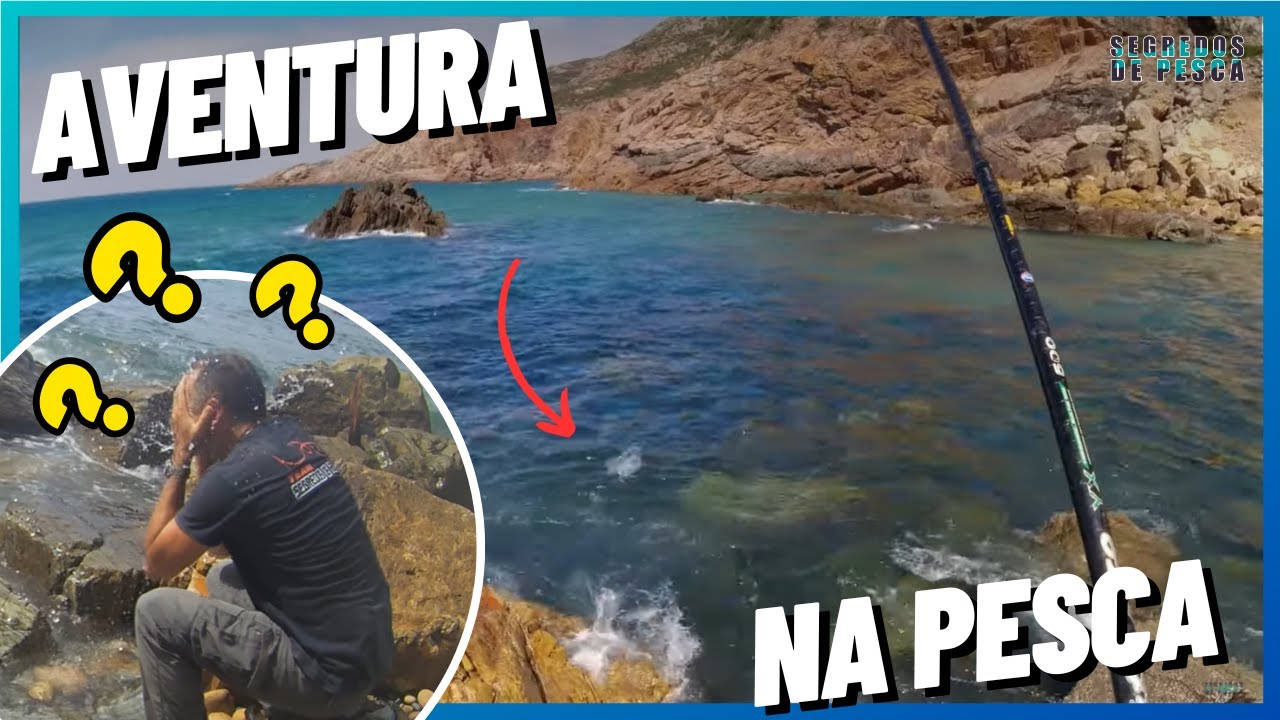 "Pesca aos sargos sozinho, a situação tornou-se perigosa."