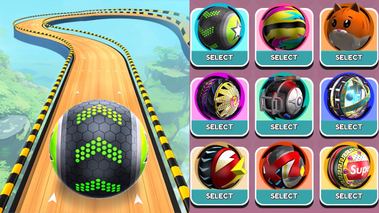 Going Balls Speedrun, Funny Fails Vs Challenge, Portal Run, Hard Level Android, iOS Gameplay 66