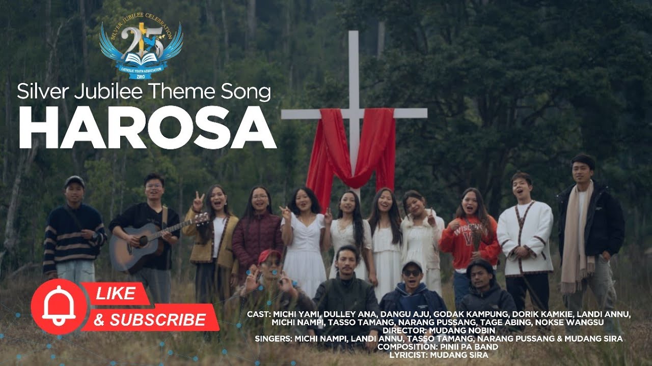 HAROSA | Official theme song of CYAZ Silver Jubilee Celebration | Music Video | Ziro parish