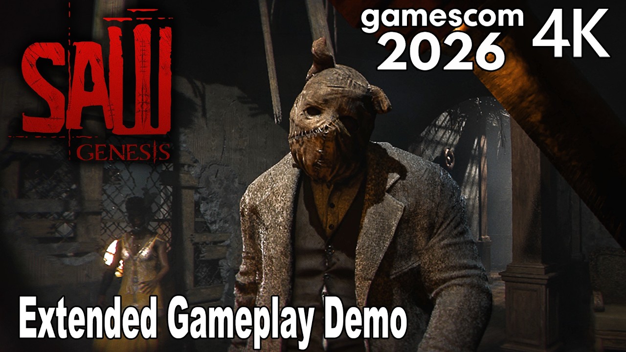 Saw: Genesis Extended Gameplay Demo 4K | gamescom 2026
