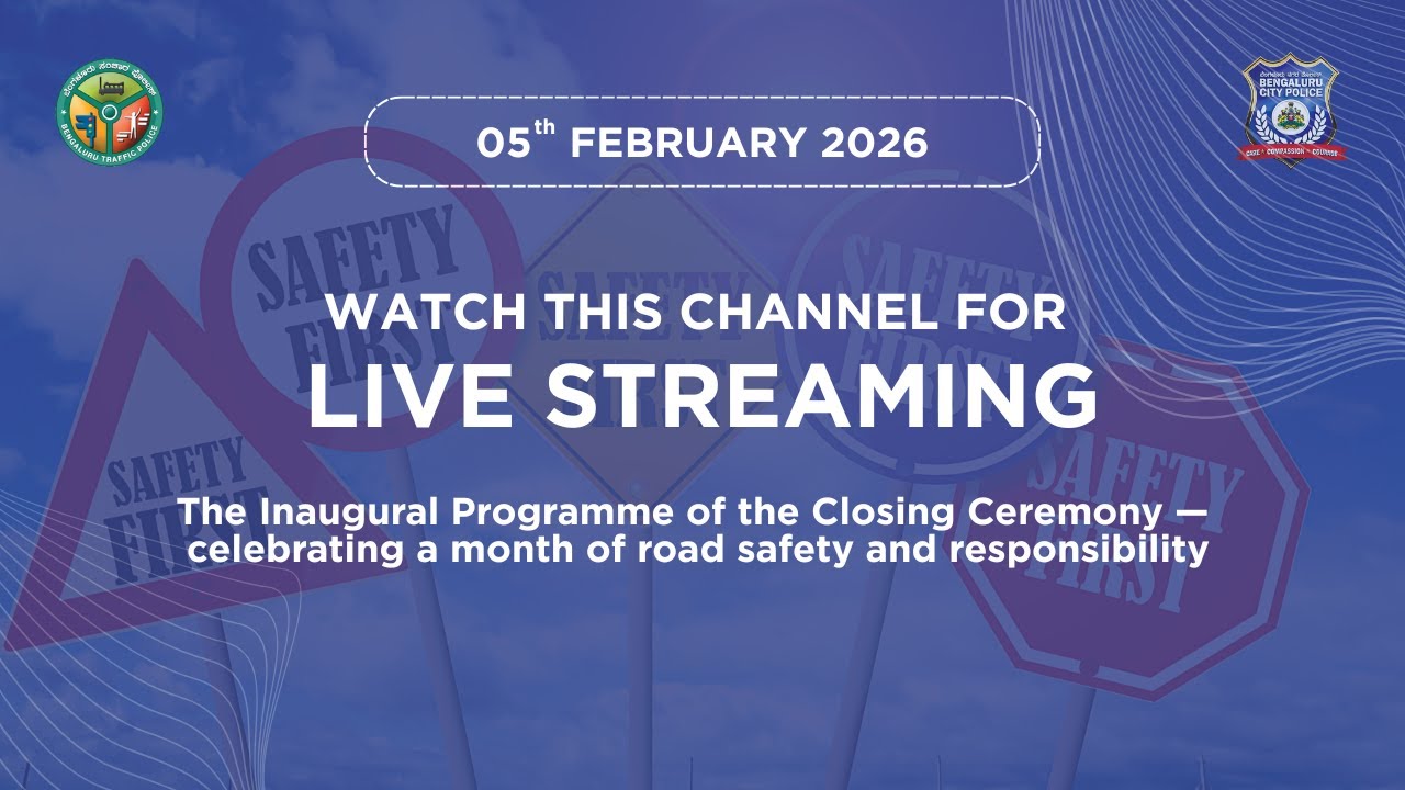 Inaugural Programme of the Closing Ceremony — Celebrating a Month of Road Safety and Responsibility