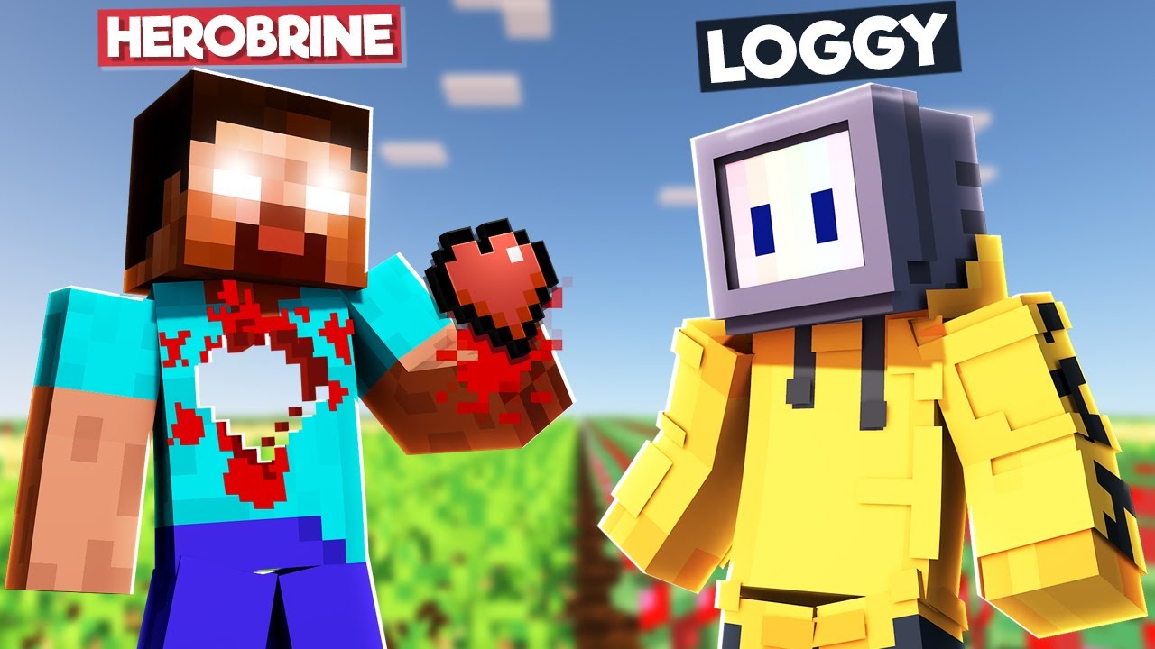 USING HEROBRINE HEART TO BEAT MINECRAFT