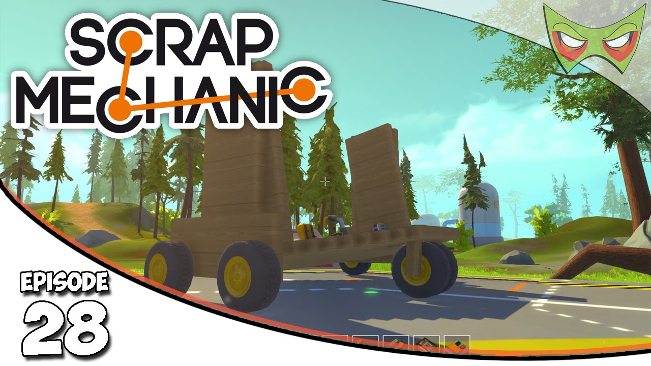 Scrap Mechanic Gameplay - Ep. 28 - R2D2 Prototype - Lets Play