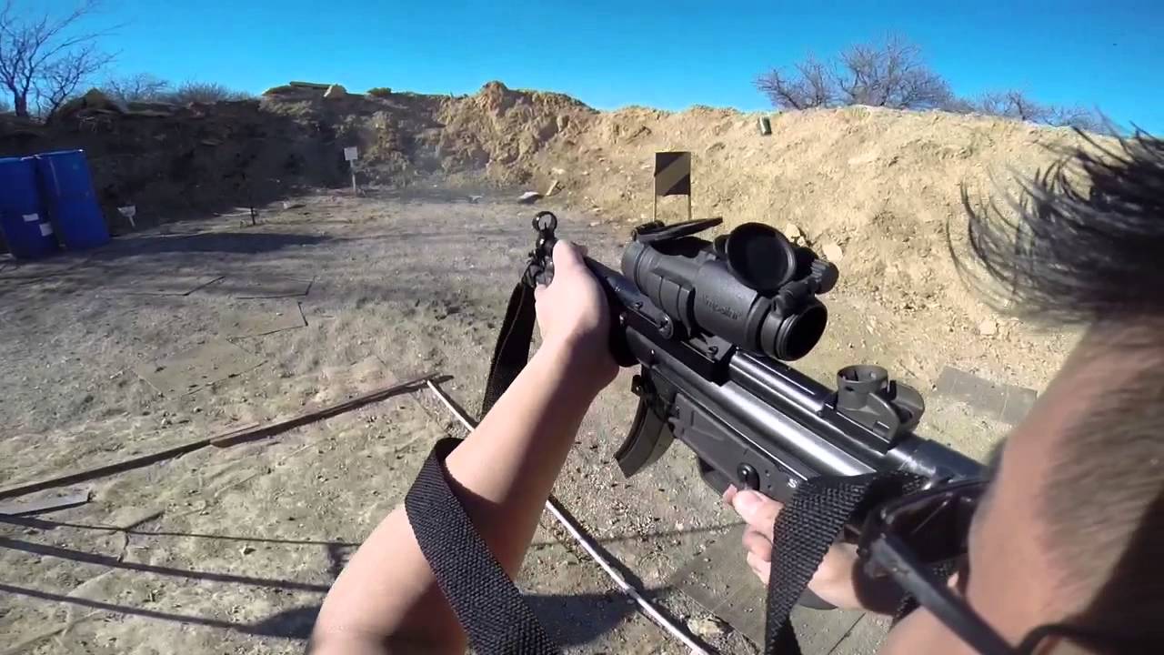Suppressed Glock 17 and MP5 at NTLF Match