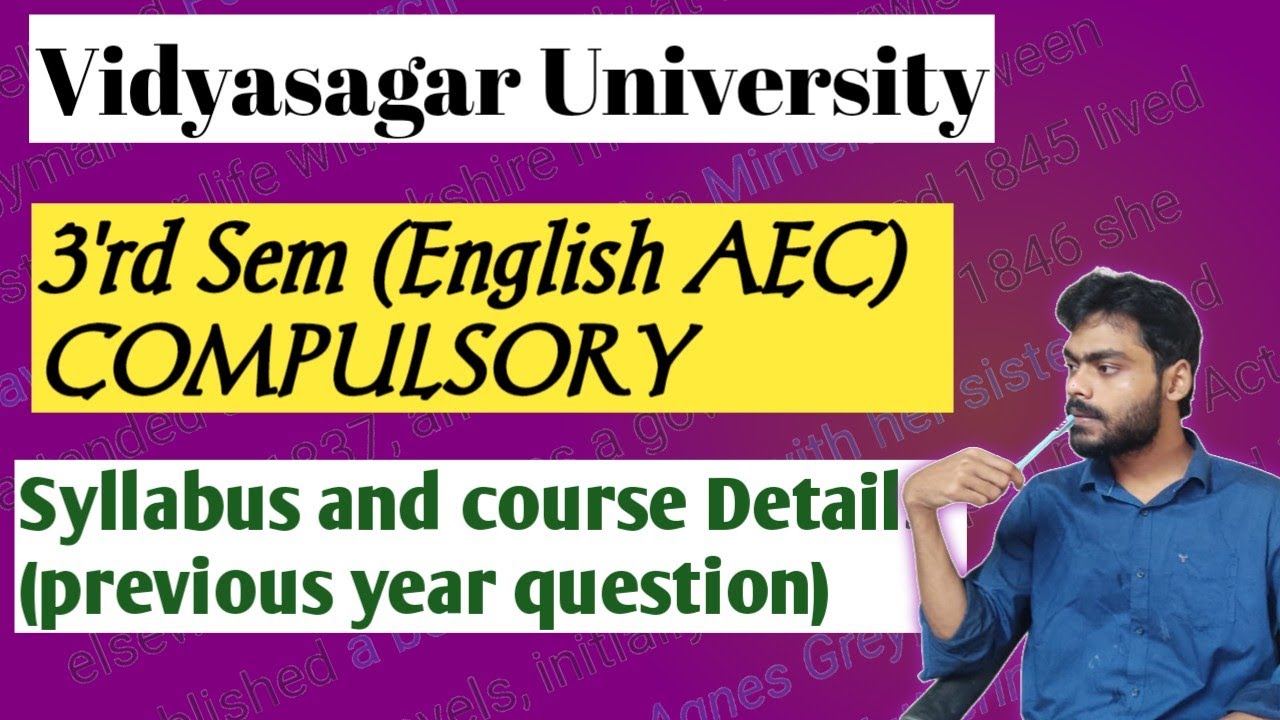 AEC (АНГЛИЙСКИЙ_обязательный) ||3'RD SEM|| ВУ