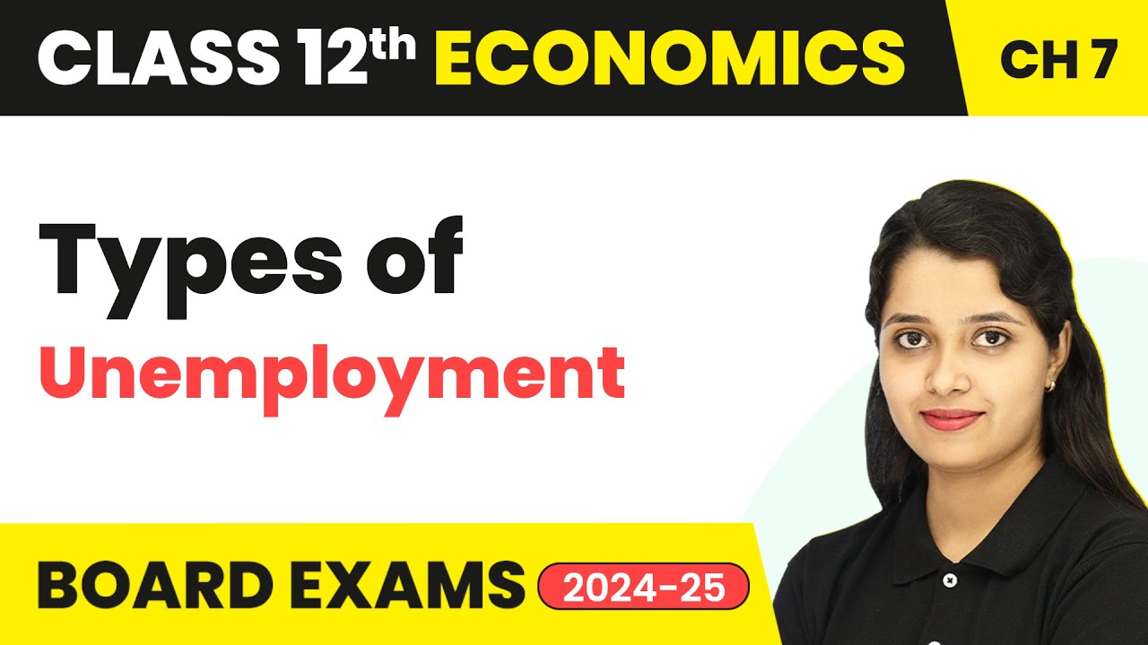 Class 12 Economics Chapter 7 | Types of Unemployment (2025-26)