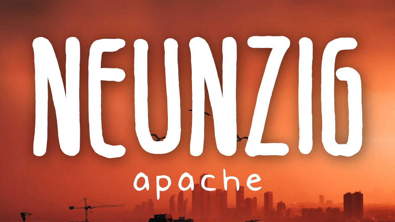Apache 207 - Neunzig (Lyric Video)