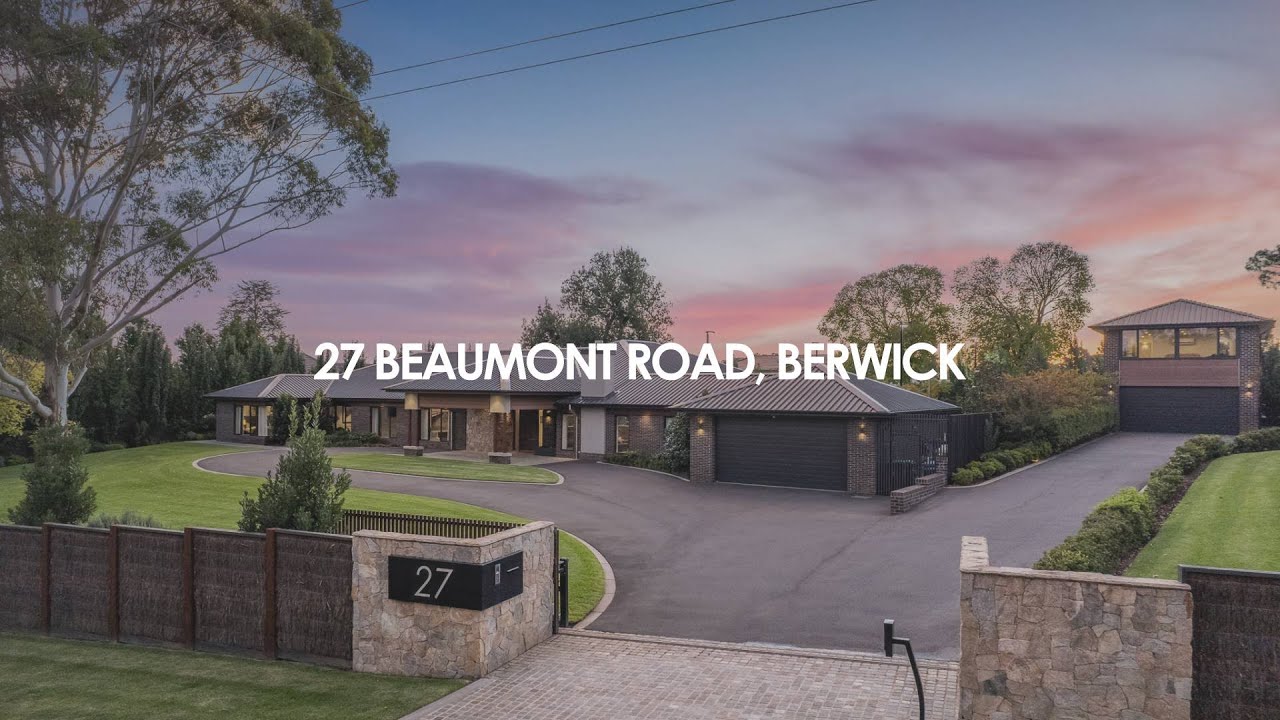 27 Beaumont Road, Berwick | A Landmark of Luxury