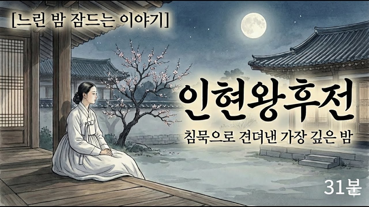 [수면낭독] 가장 깊은 밤을 견뎌낸 왕비의 이야기 🌙 | 인현왕후전 (궁중문학)