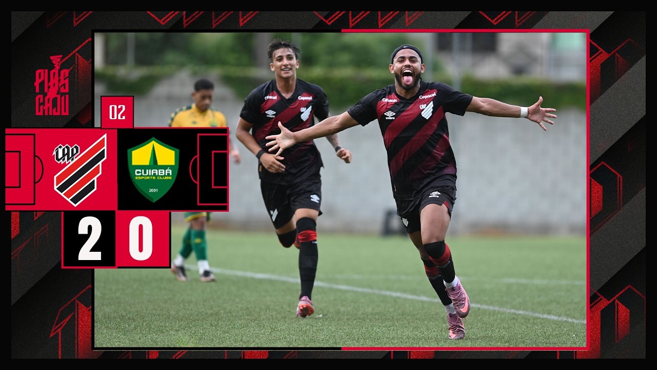 ATHLETICO 2x0 CUIABÁ | MELHORES MOMENTOS | BRASILEIRO SUB-20 2026