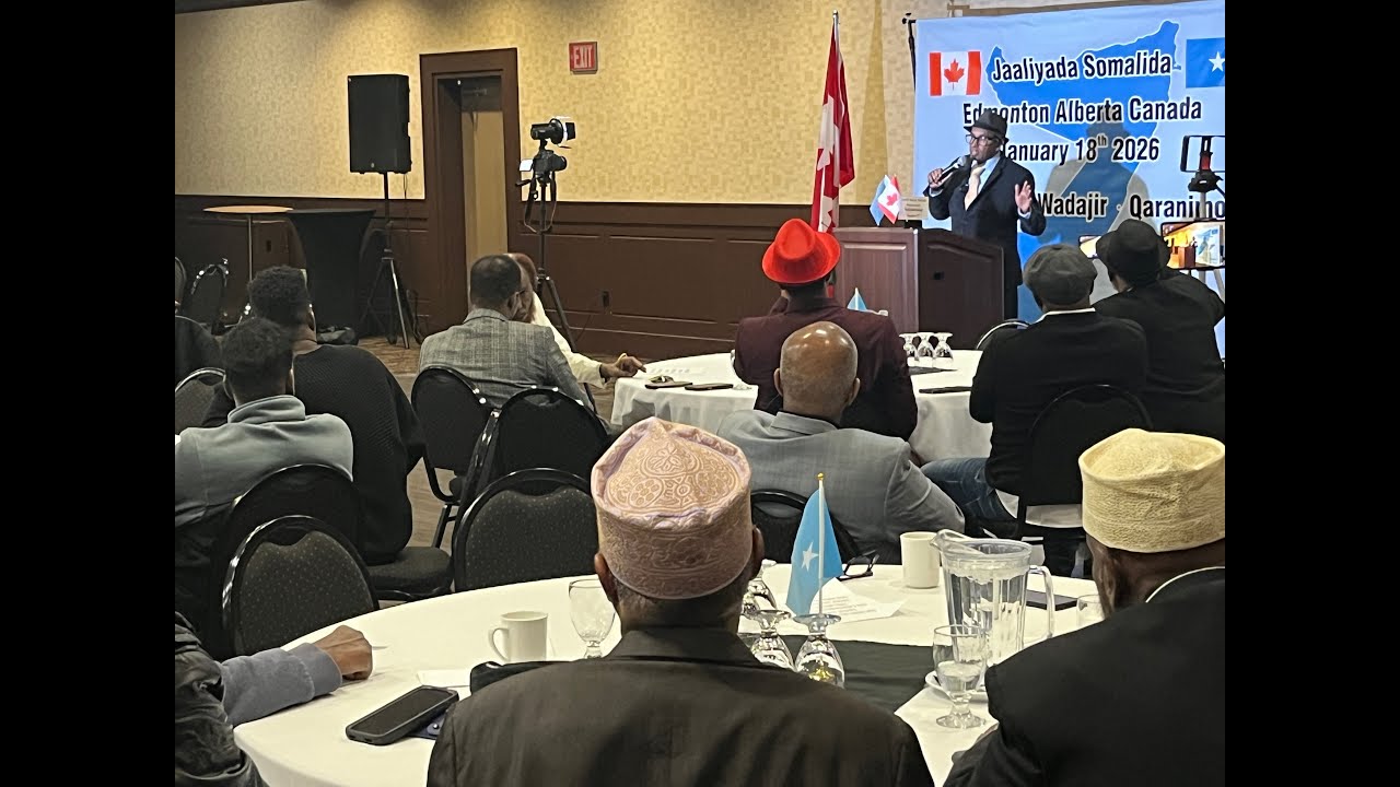 Bayaan Jaaliyada Alberta ee Kanada ay ku Taageerayso Midnimada Soomaaliya