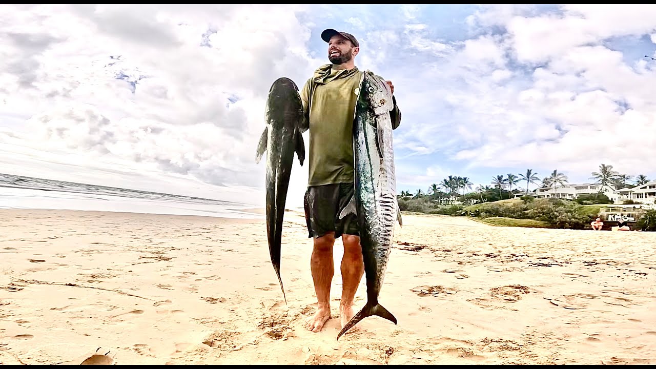 Epic day! Kayak fishing offshore Noosa Cobia & Spanish