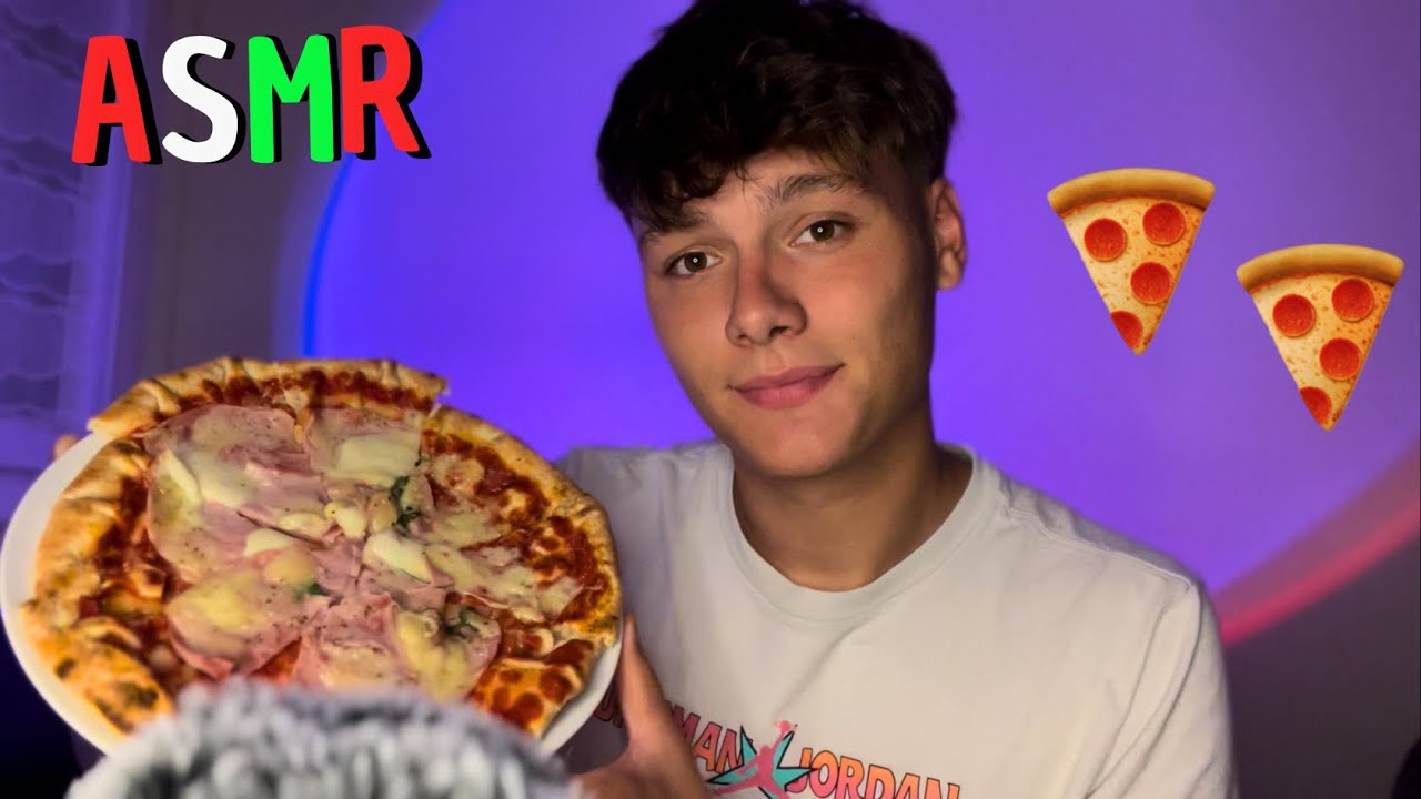 ASMR - Avec une délicieuse pizza 🍕💤