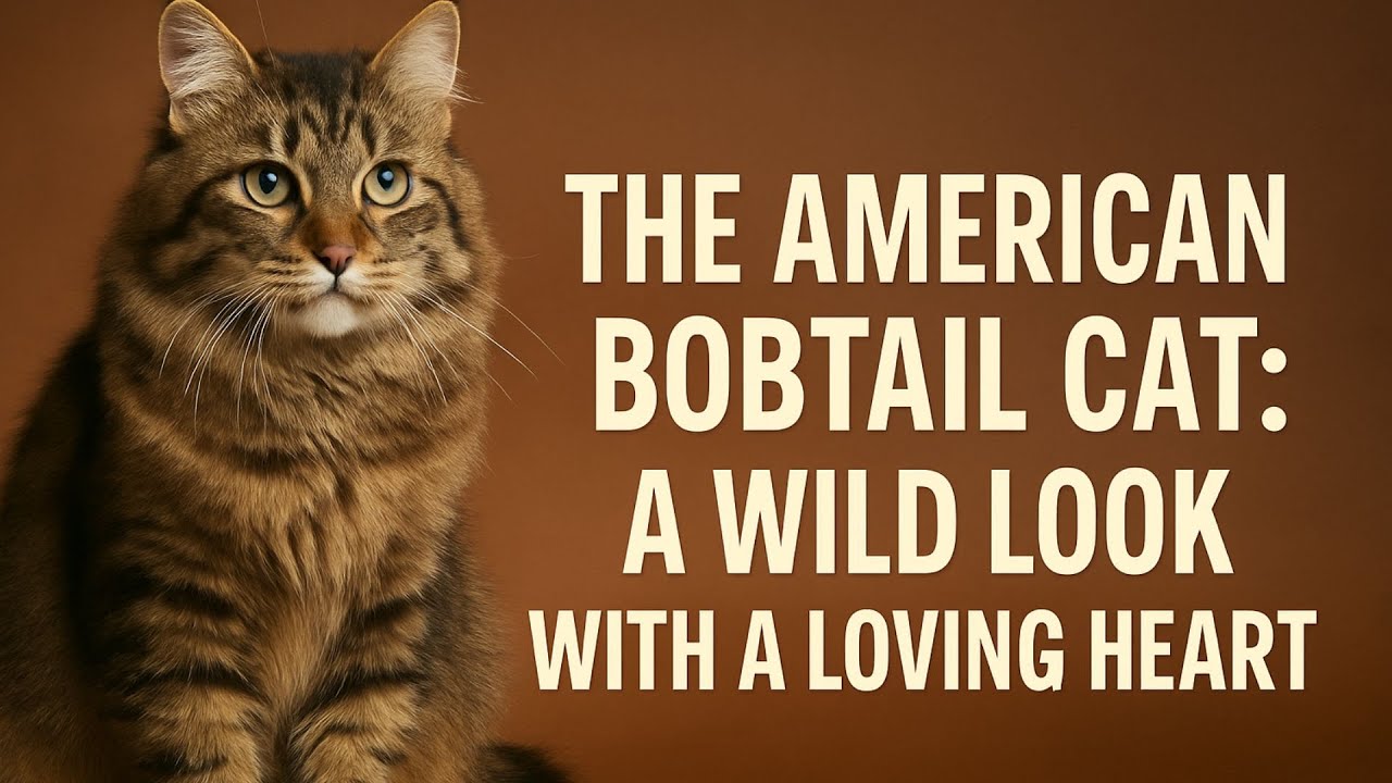 The American Bobtail Cat | A Wild Look with a Loving Heart