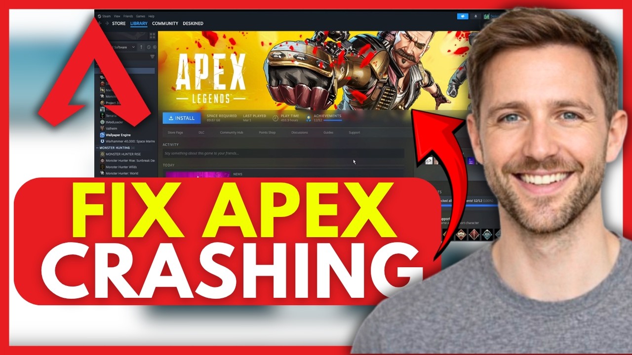 Как ИСПРАВИТЬ ВЫЛЕТЫ или ЗАВИСАНИЯ Apex Legends на ПК (ПРОСТО) 2026
