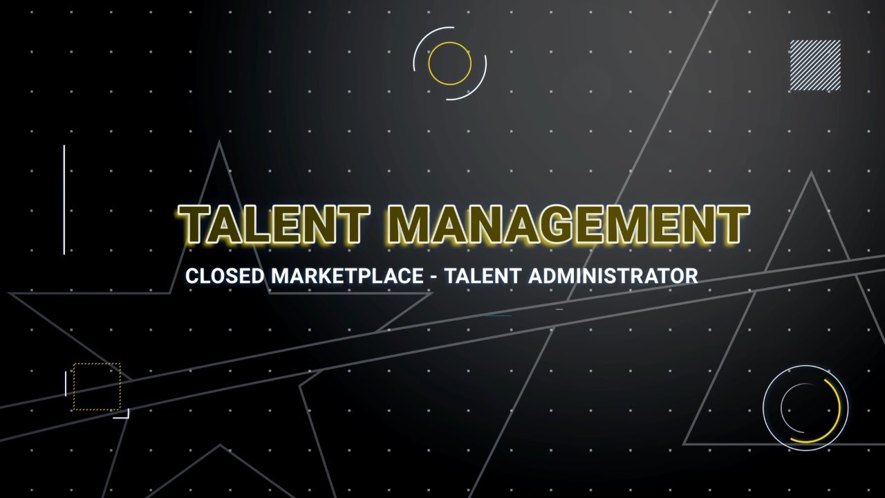 IPPS-A Release 3 Functionality Demo: Talent Management - Closed Marketplace (Talent Admin)