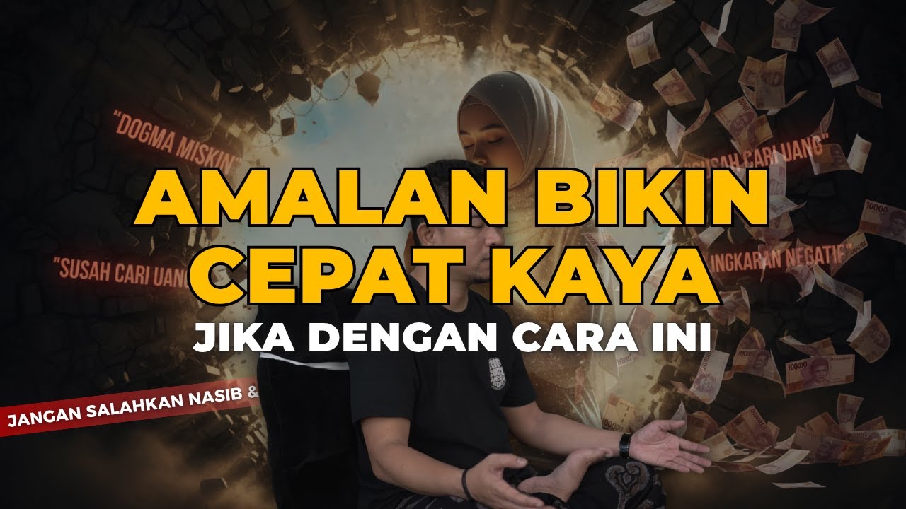 AMALAN YANG BIKIN KAMU CEPAT KAYA| Dengarkan ijazah Habib ini untuk kaya ❗
