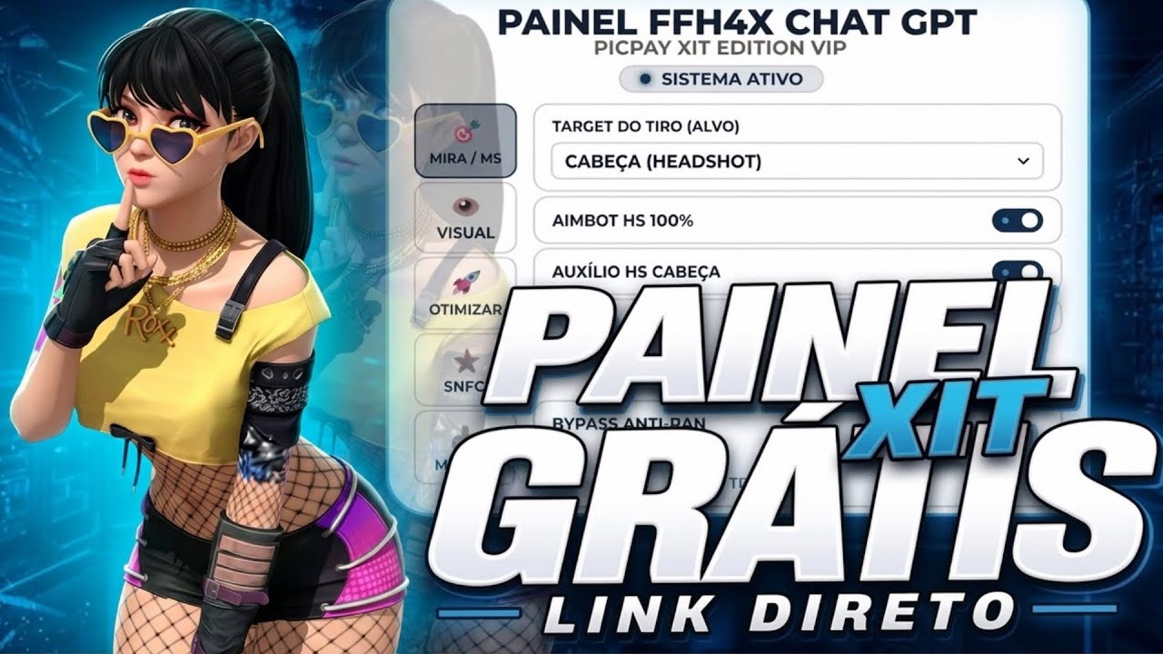 XIT FF 2026 ATUALIZADO 😈 PAINEL XIT ANDROID & iOS GR&Aacute;TIS | 100% HS 📁 DOWNLOAD MEDIAFIRE LINK DIRETO!