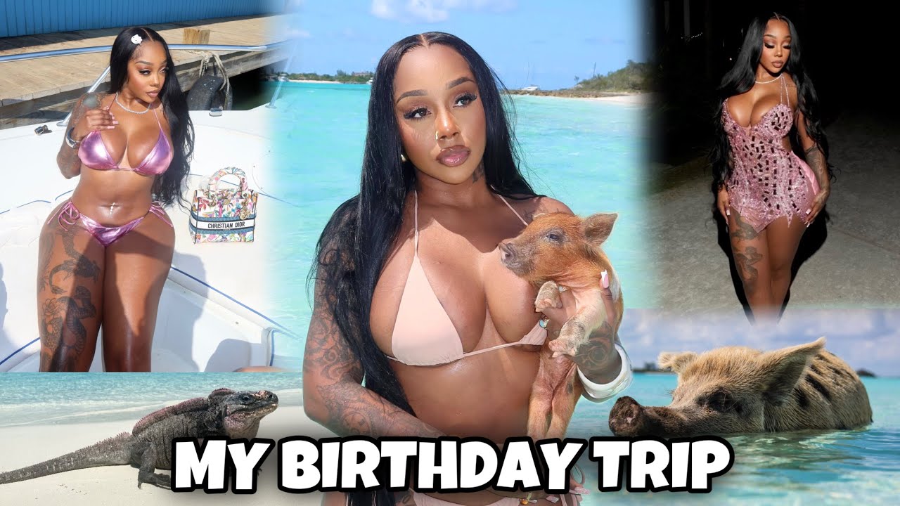 GRWM FOR MY BIRTHDAY + DAY 1 IN THE BAHAMAS WENT LIKE THIS !!!