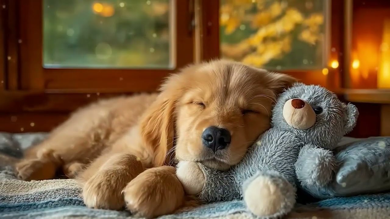 Relaxing Dog Music 3 Hours 🐕 Soothing Anti Anxiety Sounds for Home Alone Puppies Sleep